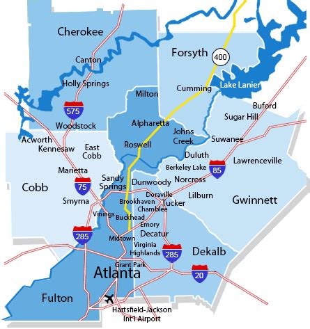 Metro Atlanta Cities and Communties