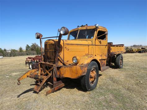 Lot 560M – 1949 FWD Model HR Truck Snowplow | VanderBrink Auctions