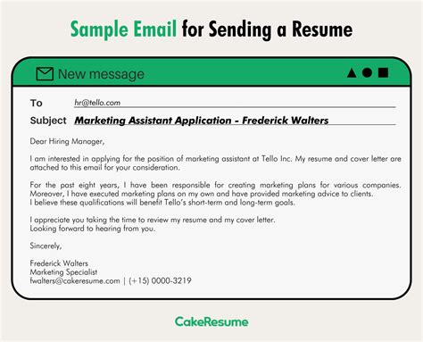 What to Write in an Email When Sending a Resume [+ Examples & Tips ...