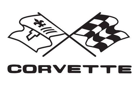 Corvette Logo Black And White