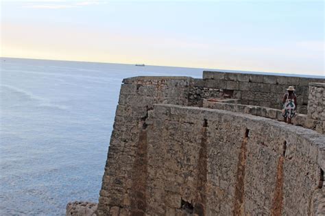 Making Restorations: sunset at el morro castle