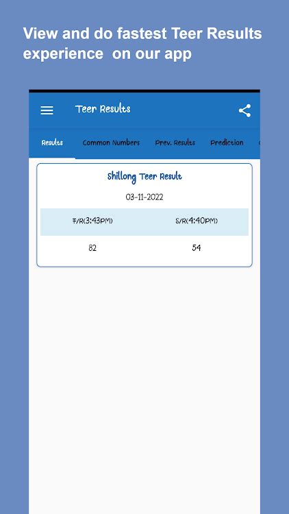Shillong Teer Results by Shillong Teer Results - (Android Apps) — AppAgg