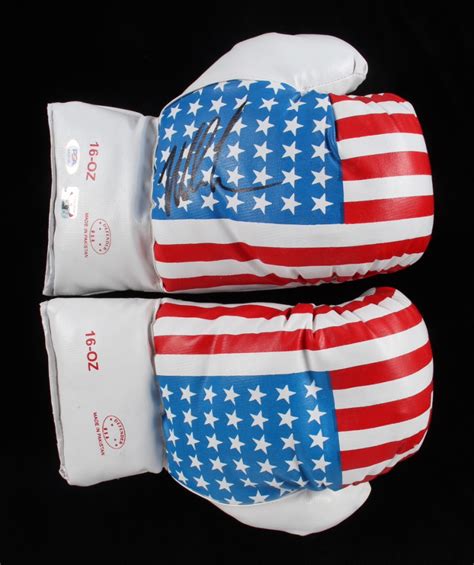 Mike Tyson Signed Pair of USA Boxing Gloves (PSA & Tyson) | Pristine ...