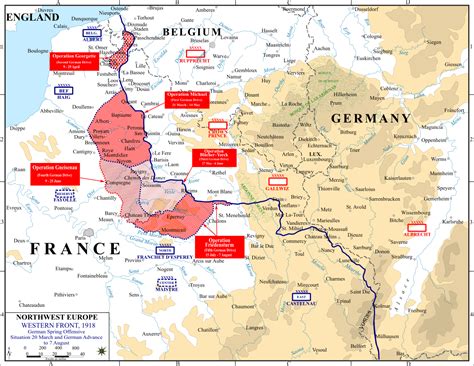 Image - Western front 1918, Spring Offensive.png | Central Victory Wiki ...