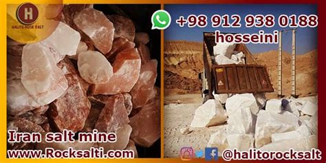 Industrial salt production factory in Iran - Halito Rock Salt