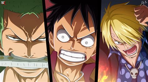 One Piece Monster Trio HD Wallpaper by Lily-Fu