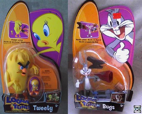 Bugs Bunny/Tweety Bird & Monster Looney Tunes 2003 Movie Mattel WB Action Figures Set