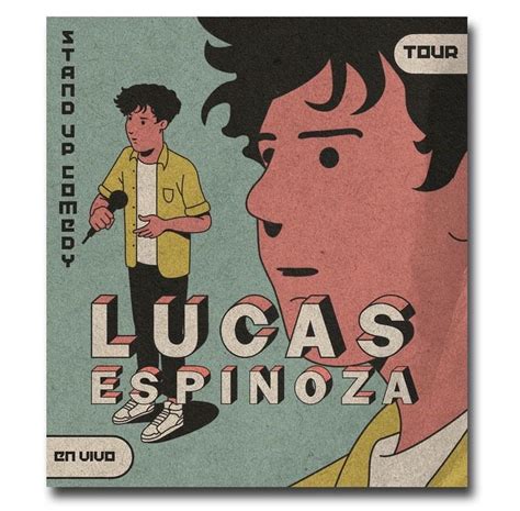 An amazing Artwork for a stand up tour cover art - Lucas Espinoza ...