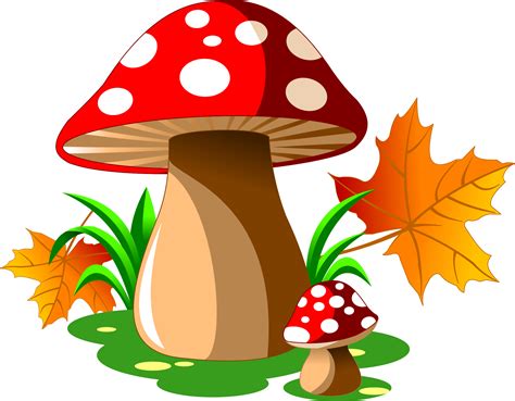 43 best ideas for coloring | Cartoon Mushroom Clip Art