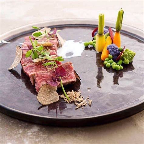 Tagliata di manzo aubrac tartufo e verdurine by Chef Giambattista ...