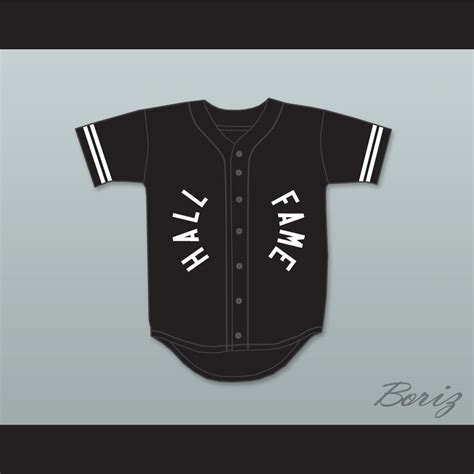 Hall of Fame 13 Black Baseball Jersey