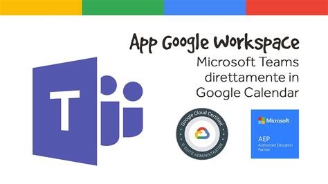 Microsoft Teams direttamente in Google Calendar | App Google Workspace - YouTube