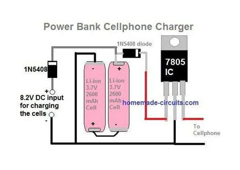 Diy Power Bank Circuit Diagram