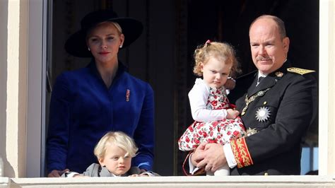 Prince Albert and Princess Charlene’s twins Monaco’s National Day | HELLO!