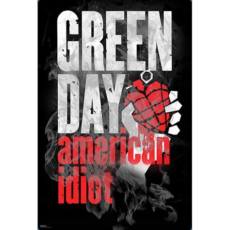 Green Day American Idiot Poster