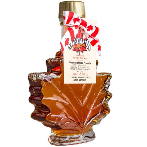 Maple Syrup Canada Grade A Amber 100ml - Jakeman's