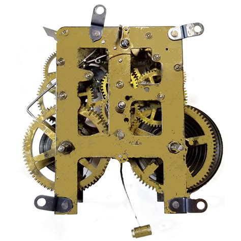 Ansonia Mechanical Clock Movement Reproduction - Japan - Clockworks - Clockworks