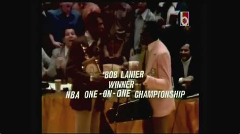 Bill Russell Awards 1-on-1 Champ Bob Lanier with a Satchel-Full of ...