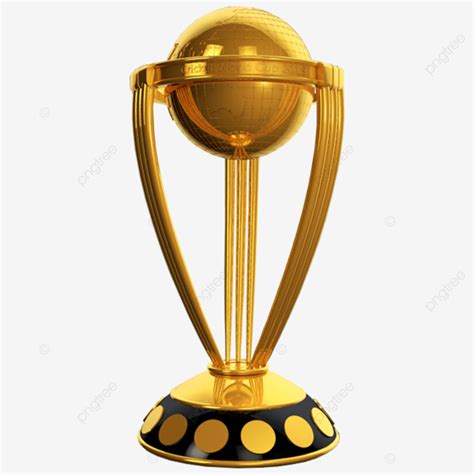 Icc Cricket World Cup Trophy Realistic 3d Design Vector, World Cup ...