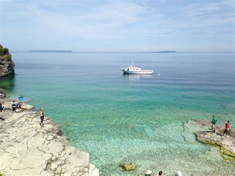 Tobermory, Ontario Tobermory Ontario, Coastline, Places, Beach, Water, Outdoor, Gripe Water ...