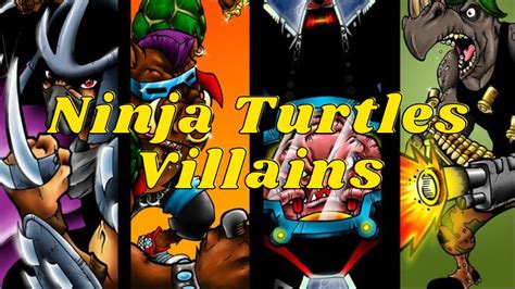 Ninja Turtles Villains Unmasked: A Guide To TMNT Characters