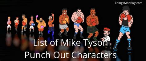 Steps to Prepare Mike Tyson Punch Out Characters