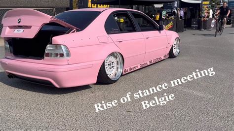 #vlog 33 RISE OF STANCE MEETING stance cars show cars Belgie #subscribe ...