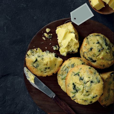 Spinach and feta maize meal muffins - MyKitchen