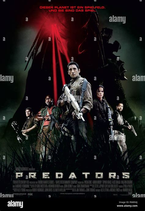 RELEASE DATE: July 9, 2010. MOVIE TITLE: Predators. STUDIO: Sony ...