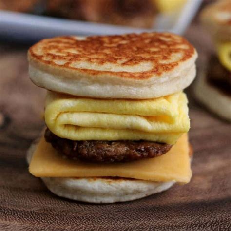 Healthy Homemade McGriddles - Kinda Healthy Recipes