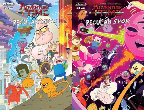 JOLLY J on Twitter: "Regular Show & Adventure Time canonically had an entire crossover event! 👀 ...