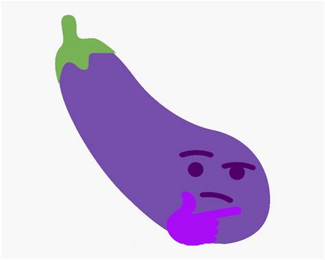 Discord Eggplant Emoji Transparent , Free Transparent Clipart - ClipartKey