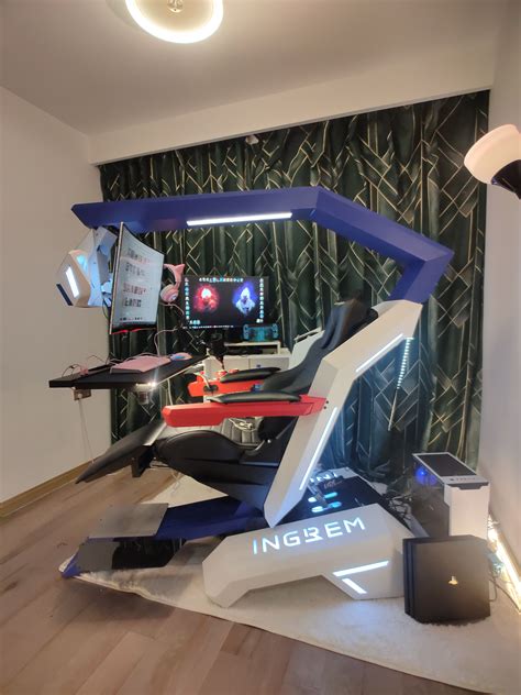 Talon space gaming station all in one gaming chair white – Artofit