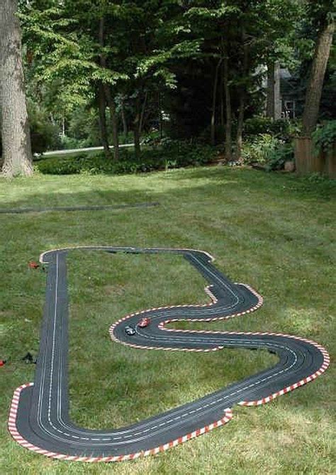 Great Outdoor Toy Race Car Track: Easy 9-Step Process | Outdoor car track for kids, Race car ...