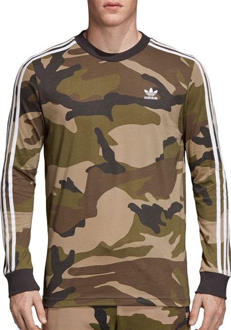 Adidas - adidas Originals Men's Graphic Camouflage Long Sleeve Shirt ...