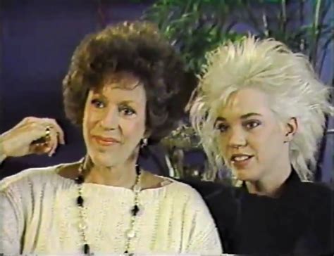 Kids From Fame Media: Carrie Hamilton & Carol Burnett Entertainment Tonight 1987