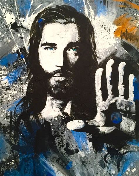 Living Proof - Painting of Jesus - Painted Christ | Jesus painting ...