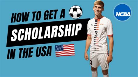 How to get a Football (soccer) Scholarship in the USA! A step by step guide - YouTube