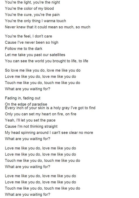 [View 41+] Song Lyrics Do You Love Me Do You Need Me