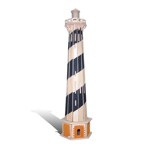 Puzzled 3D Puzzle Lighthouse Set Wood Craft Construction Model - Etsy