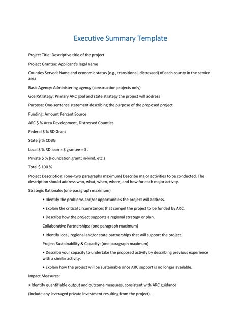 30+ Perfect Executive Summary Examples & Templates ᐅ TemplateLab