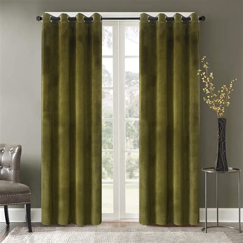 Olive Green Curtains