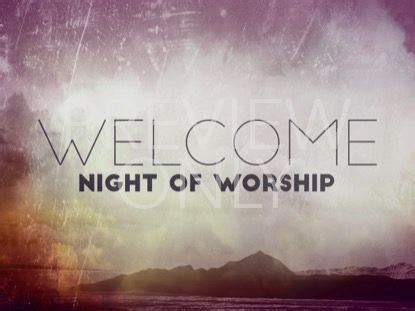 Praise Worship Night Still | Playback Media | WorshipHouse Media