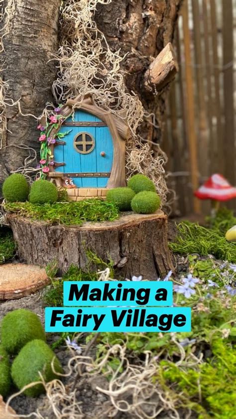 Making a Fairy Village | Fairy garden diy, Fairy garden, Miniature ...