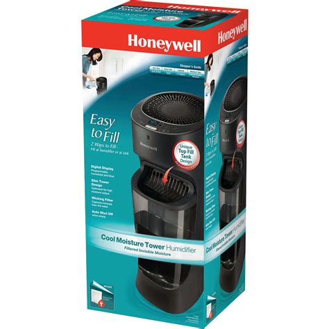 Honeywell HEV620B Top Fill Cool Moisture Tower Humidifier With Digital ...