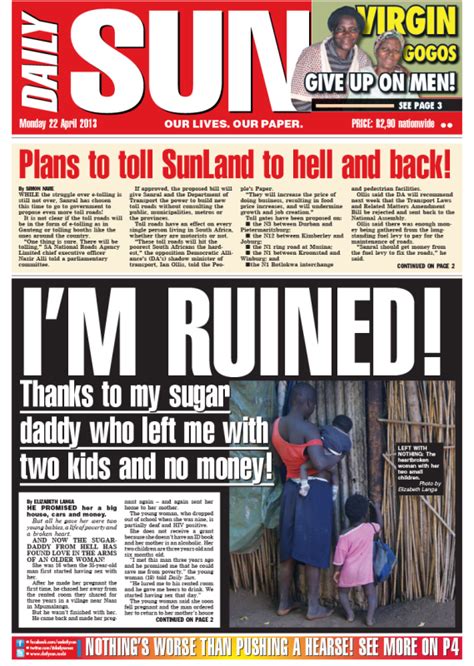 The Sun Daily News - #dailysunturns15: THE DAY THE EDITOR TOOK A BULLET ... / Nextdoor news (mix ...