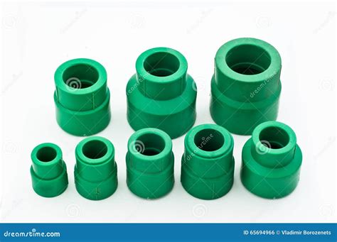 Assorted Green PVC Pipe Fittings Stock Photo - Image of synthetic, pipe ...