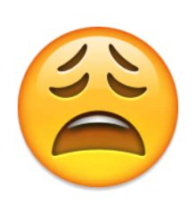 Ios Emoji Weary Face