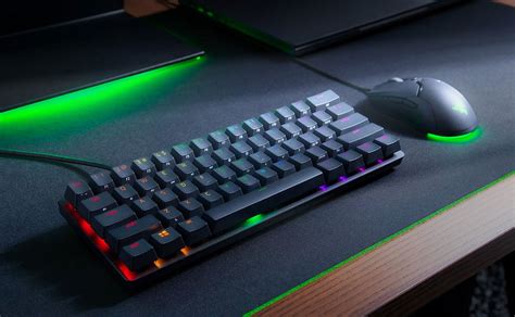 Razer Huntsman Mini Is a 60% Gaming Keyboard with RGB Lighting