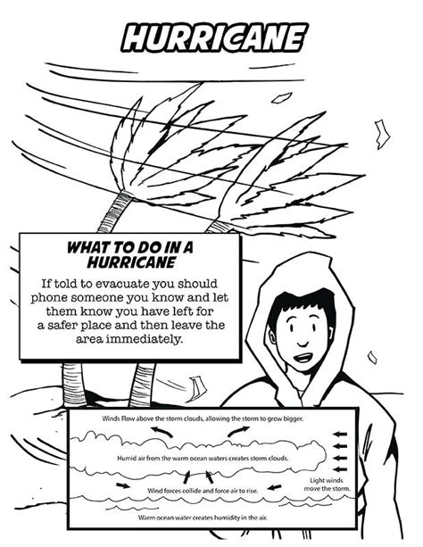 Free Printable Natural Disaster Coloring Pages - Printable Templates